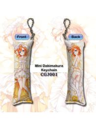 Date A Live Mini Dakimakura Keychain Phone Strap Date A Live Mini Dakimakura Keychain Phone Strap
