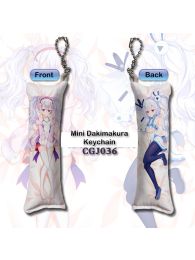 Azur Lane Laffey Mini Dakimakura Keychain Phone Strap Azur Lane Laffey Mini Dakimakura Keychain Phone Strap