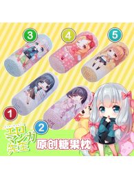 Eromanga Sensei Bolster Pillow Plush Cushion Throw Pillow Eromanga Sensei Bolster Pillow Plush Cushion Throw Pillow