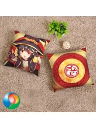 KonoSuba Megumin Throw Pillow Cover KonoSuba Megumin Throw Pillow Cover
