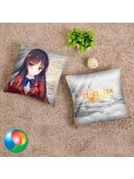 Classroom of the Elite Horikita Suzune Throw Pillow Cover Classroom of the Elite Horikita Suzune Throw Pillow Cover