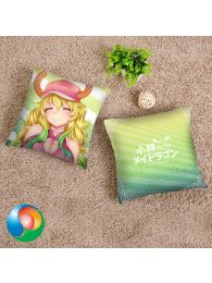 Miss Kobayashi's Dragon Maid Quetzalcoatl Throw Pillow Cover Miss Kobayashi's Dragon Maid Quetzalcoatl Throw Pillow Cover