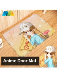 Hataraku Saibou (Cells at work!) Anime Carpet Doormat Floor Mat Hataraku Saibou (Cells at work!) Anime Carpet Doormat Floor Mat