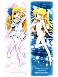 Magical Girl Lyrical Nanoha Dakimakura Hugging Body Pillow Cover Magical Girl Lyrical Nanoha Dakimakura Hugging Body Pillow Cover