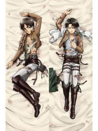 Attack on Titan Dakimakura Hugging Pillow Cover Attack on Titan Dakimakura Hugging Pillow Cover