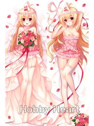 Shamoe Wedding Dress Dakimakura Hugging Pillow Cover Shamoe Wedding Dress Dakimakura Hugging Pillow Cover