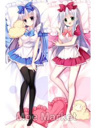 Alice or Alice Airi and Rise Dakimakura Hugging Pillow Cover Alice or Alice Airi and Rise Dakimakura Hugging Pillow Cover