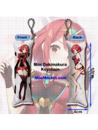 Xenoblade Chronicles 2 Pyra Mini Dakimakura Keychain Phone Strap Xenoblade Chronicles 2 Pyra Mini Dakimakura Keychain Phone Strap