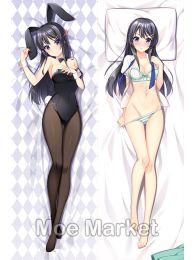 Rascal Does Not Dream of Bunny Girl Senpai Mai Sakurajima Dakimakura Hugging Pillow Cover Rascal Does Not Dream of Bunny Girl Senpai Mai Sakurajima Dakimakura Hugging Pillow Cover