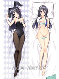 Rascal Does Not Dream of Bunny Girl Senpai Mai Sakurajima Dakimakura Hugging Pillow Cover Rascal Does Not Dream of Bunny Girl Senpai Mai Sakurajima Dakimakura Hugging Pillow Cover