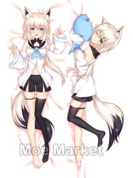 Virtual Youtuber Sirakami Fubuki Dakimakura Hugging Pillow Cover Virtual Youtuber Sirakami Fubuki Dakimakura Hugging Pillow Cover