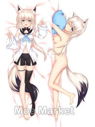 Virtual Youtuber Sirakami Fubuki Dakimakura Hugging Pillow Cover Virtual Youtuber Sirakami Fubuki Dakimakura Hugging Pillow Cover