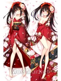 Date A Live Kurumi Tokisaki Dakimakura Hugging Pillow Cover Date A Live Kurumi Tokisaki Dakimakura Hugging Pillow Cover