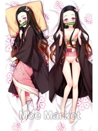 Kimetsu no Yaiba Nezuko Kamado Dakimakura Hugging Pillow Cover Kimetsu no Yaiba Nezuko Kamado Dakimakura Hugging Pillow Cover
