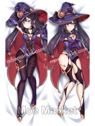 Genshin Impact Mona Dakimakura Hugging Body Pillow Cover Genshin Impact Mona Dakimakura Hugging Body Pillow Cover