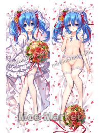 Date A Live Yoshino Himekawa Wedding Dress Dakimakura Hugging Body Pillow Cover Date A Live Yoshino Himekawa Wedding Dress Dakimakura Hugging Body Pillow Cover