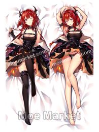 Arknights Surtr Dakimakura Hugging Body Pillow Cover Arknights Surtr Dakimakura Hugging Body Pillow Cover