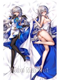 Honkai: Star Rail Bronya Dakimakura Hugging Body Pillow Cover Honkai: Star Rail Bronya Dakimakura Hugging Body Pillow Cover