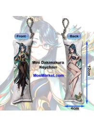 Genshin Impact Xianyun Mini Dakimakura Keychain Phone Strap Genshin Impact Xianyun Mini Dakimakura Keychain Phone Strap