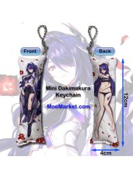Honkai: Star Rail Acheron Mini Dakimakura Keychain Phone Strap Honkai: Star Rail Acheron Mini Dakimakura Keychain Phone Strap