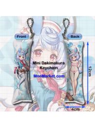 Genshin Impact Sigewinne Mini Dakimakura Keychain Phone Strap Genshin Impact Sigewinne Mini Dakimakura Keychain Phone Strap