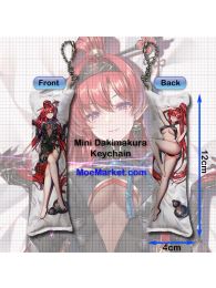 Wuthering Waves Yinlin Mini Dakimakura Keychain Phone Strap Wuthering Waves Yinlin Mini Dakimakura Keychain Phone Strap