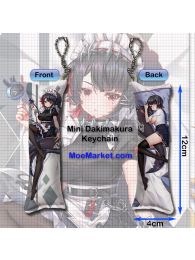 Zenless Zone Zero Ellen Joe Mini Dakimakura Keychain Phone Strap Zenless Zone Zero Ellen Joe Mini Dakimakura Keychain Phone Strap
