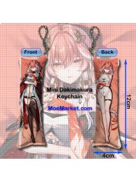Wuthering Waves Changli Mini Dakimakura Keychain Phone Strap Wuthering Waves Changli Mini Dakimakura Keychain Phone Strap