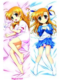 Magical Girl Lyrical Nanoha Dakimakura Hugging Body Pillow Cover Magical Girl Lyrical Nanoha Dakimakura Hugging Body Pillow Cover