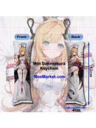 Genshin Impact Escoffier Mini Dakimakura Keychain Phone Strap Genshin Impact Escoffier Mini Dakimakura Keychain Phone Strap