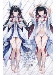 Genshin Impact Columbina Dakimakura Hugging Body Pillow Cover Genshin Impact Columbina Dakimakura Hugging Body Pillow Cover