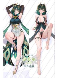 Genshin Impact Nefer Dakimakura Hugging Body Pillow Cover Genshin Impact Nefer Dakimakura Hugging Body Pillow Cover
