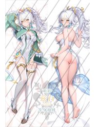 Genshin Impact Zibai Dakimakura Hugging Body Pillow Cover Genshin Impact Zibai Dakimakura Hugging Body Pillow Cover
