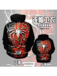 Marvel Spider-Man Color Pullover Hoodie Sweatshirt Marvel Spider-Man Color Pullover Hoodie Sweatshirt