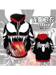 Marvel Venom Color Pullover Hoodie Sweatshirt Marvel Venom Color Pullover Hoodie Sweatshirt