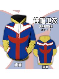 Boku no Hero Academia All Might Color Pullover Hoodie Sweatshirt Boku no Hero Academia All Might Color Pullover Hoodie Sweatshirt