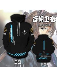 Arknights Amiya Color Pullover Hoodie Sweatshirt Arknights Amiya Color Pullover Hoodie Sweatshirt