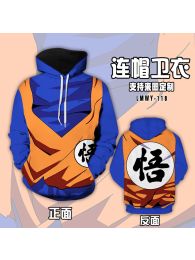 DragonBall Goku Color Pullover Hoodie Sweatshirt DragonBall Goku Color Pullover Hoodie Sweatshirt
