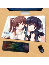 White Album Gaming Mouse Pad Desk Pad Playmat White Album Gaming Mouse Pad Desk Pad Playmat