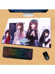 White Album Gaming Mouse Pad Desk Pad Playmat White Album Gaming Mouse Pad Desk Pad Playmat