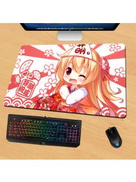 Moe Girl Gaming Mouse Pad Desk Pad Playmat Moe Girl Gaming Mouse Pad Desk Pad Playmat