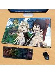 Blue Exorcist Gaming Mouse Pad Desk Pad Playmat Blue Exorcist Gaming Mouse Pad Desk Pad Playmat