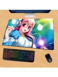 Super Sonico Gaming Mouse Pad Desk Pad Playmat Super Sonico Gaming Mouse Pad Desk Pad Playmat