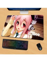 Super Sonico Gaming Mouse Pad Desk Pad Playmat Super Sonico Gaming Mouse Pad Desk Pad Playmat