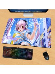 Super Sonico Gaming Mouse Pad Desk Pad Playmat Super Sonico Gaming Mouse Pad Desk Pad Playmat