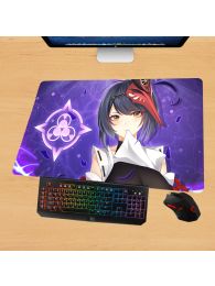 Genshin Impact Kujou Sara Gaming Mouse Pad Desk Pad Playmat Genshin Impact Kujou Sara Gaming Mouse Pad Desk Pad Playmat