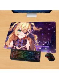 Genshin Impact Fischl Gaming Mouse Pad Desk Pad Playmat Genshin Impact Fischl Gaming Mouse Pad Desk Pad Playmat