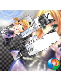 Fate - Servant Saber Anime Scarf Towel Muffler Fate - Servant Saber Anime Scarf Towel Muffler