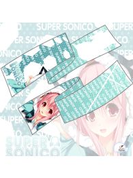 Super Sonico Anime Scarf Towel Muffler Super Sonico Anime Scarf Towel Muffler