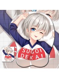 Uzaki-chan Wants to Hang Out! Hana Uzaki 3D Wrist Rest Mouse Pad Uzaki-chan Wants to Hang Out! Hana Uzaki 3D Wrist Rest Mouse Pad